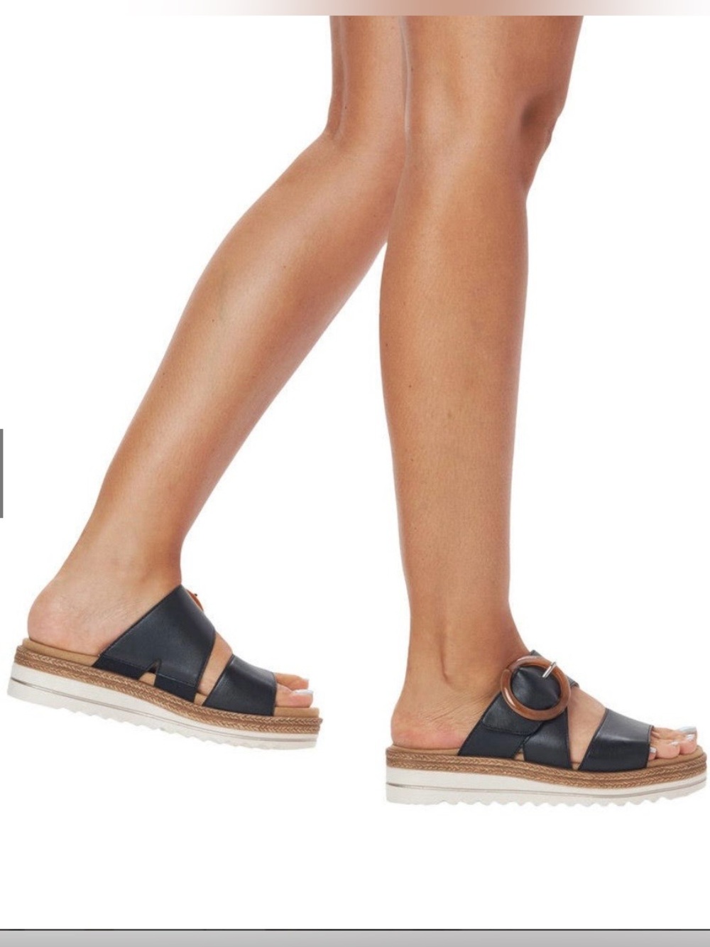 Remonte WMNS Dorndorf Jocelyn 51 Brown Smooth Leather Slide Mule EU 42 US 10